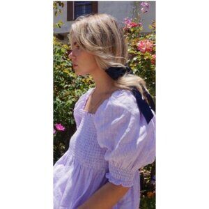 Hill House Lavender Mini Dress